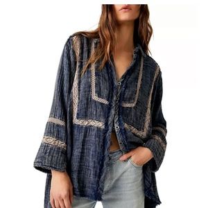 Ranch Wash Textured Shirt, size small